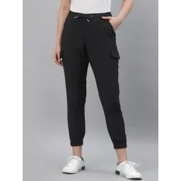 Red Tape Black Regular Fit Mid Rise Joggers-picture-20