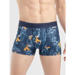 Red Tape Blue Comfort Fit Printed Trunks-picture-30