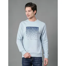 Red Tape Blue Regular Fit Graphic Sweatshirt-picture-38