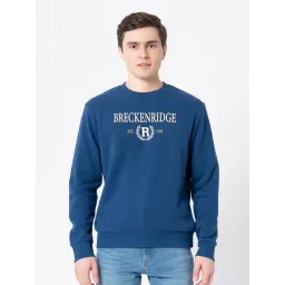 Red Tape Blue Regular Fit Graphic Sweatshirt-picture-24