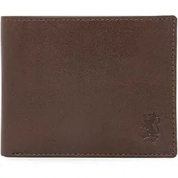 red tape Brown Men's Leather Wallet | RFID Blocking Bifold Purse for Men with Card Holder & Cash Compartments | Slim & Stylish Wallet for Daily Use, Travel & Gifting-picture-11