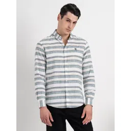 Red Tape Button Down Striped Shirt for Men | Durable & Stylish-picture-22