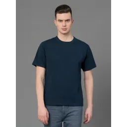 Red Tape Dark Navy Cotton Regular Fit T-Shirt-picture-31
