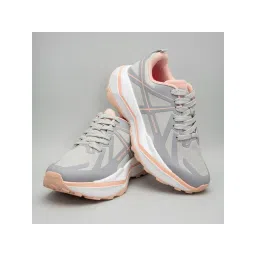 Red Tape ETPU Women Mars Colorblocked Peach and Grey Athleisure Running Shoes-picture-24