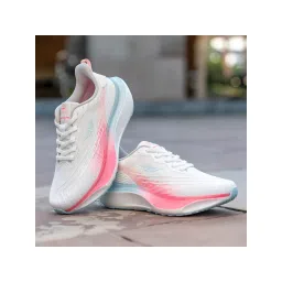 Red Tape ETPU Women Solid White & Pink Walking Shoes-picture-28