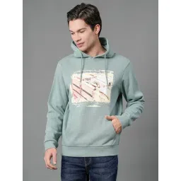 Red Tape Green Regular Fit Graphic Hoodie-picture-34