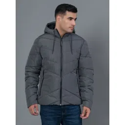 Red Tape Grey Regular Fit Quilted Jacket-picture-30