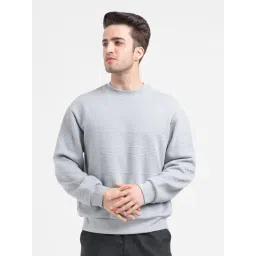 Red Tape Light Grey Polyester Regular Fit Sweatshirt-picture-31