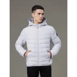 Red Tape Light Grey Polyster Regular Fit Solid Jacket-picture-17