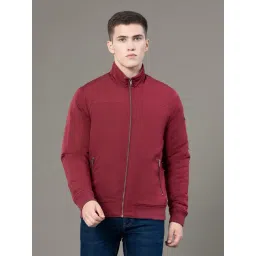 Red Tape Maroon Regular Fit Jacket-picture-39
