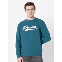 Red Tape Men Blue Printed Sweatshirt-picture-48