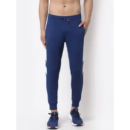 Red Tape Men Blue Solid Joggers-picture-34