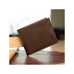 Red Tape Men Brown Bifold Rfid Protected Leather Wallet-picture-10