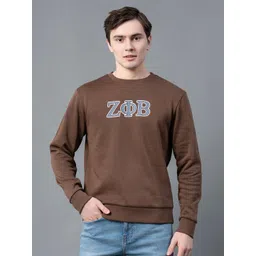 Red Tape Men Brown Printed Pullover Sweatshirt-picture-55