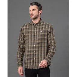 red tape Men Checked Regular Fit Shirt-picture-20