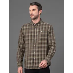 Red Tape Men Checks Cotton Shirt-picture-17