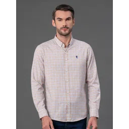 Red Tape Men Checks Cotton Shirt-picture-23