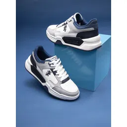 Red Tape Men Colourblocked PU Sneakers-picture-17