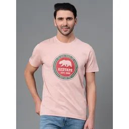 Red Tape Men Graphic Print 100% Cotton Round Neck Half Sleeve T-Shirt-picture-16