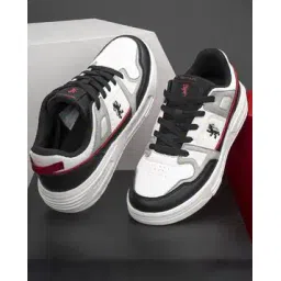 red tape Men Knitted Lace-Fastening Sneakers with Round Toes-picture-42