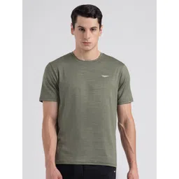 Red Tape Men Melange Solid Stretchable Activewear Round Neck T-Shirt-picture-32