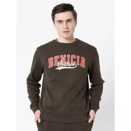 Red Tape Men Olive Green Printed Sweatshirt-picture-22