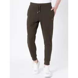 Red Tape Men Olive Solid Joggers-picture-24