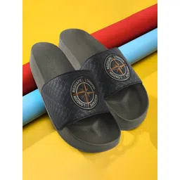 Red Tape Men Printed Sliders-picture-38