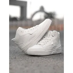 Red Tape Men Round Toe Lace Up High Top Sneakers-picture-21