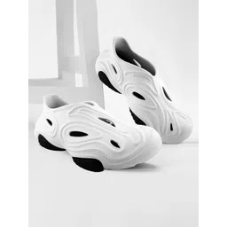 Red Tape Men Self Design Clogs-picture-25