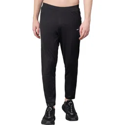 red tape Men Solid Black Track Pants-picture-12