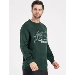 Red Tape Men Typography Printed Pullover Sweater image 5