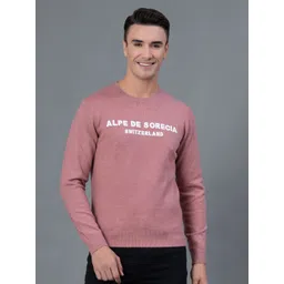 Red Tape Men Typography Pullover with Embroidered Detail-picture-16