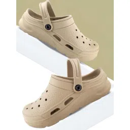 Red Tape Men's Beige Back Strap Clogs-picture-17