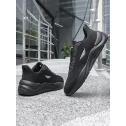 Red Tape Men's Black Walking Shoes-picture-25