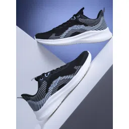 Red Tape Men's Black Walking Shoes image 1