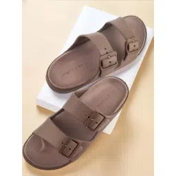 Red Tape Men's Brown Slide Sandals-picture-18
