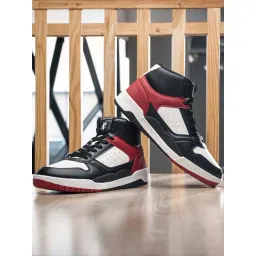 Red Tape Men's Down Town Dapper Red Ankle High Sneakers-picture-36