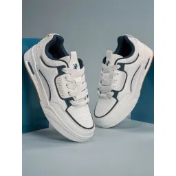 Red Tape Men's Down Town Dapper White & Navy Casual Sneakers-picture-46