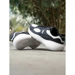 Red Tape Men's Flow+ Black & White Casual Sneakers-picture-27