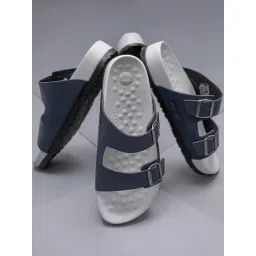 Red Tape Men's Go- Comfort Navy Slides-picture-37