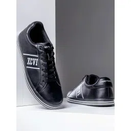 Red Tape Men's Hustle Collection Black Casual Sneakers-picture-47