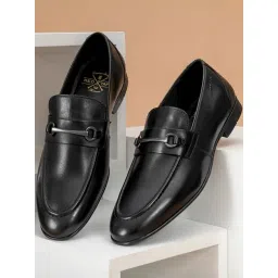 Red Tape Men's Modern Classics Black Loafers-picture-29