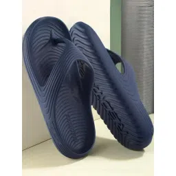 Red Tape Men's Navy Flip Flops-picture-30