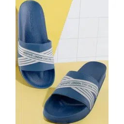 Red Tape Men's Navy Slides-picture-30