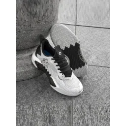 Red Tape Men's Slam Dunk Classics Grey Basketball Shoes-picture-46