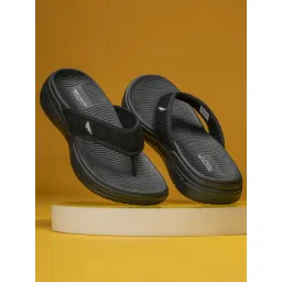 Red Tape Men's Ultimate Comfort Collection Black Flip Flops-picture-48