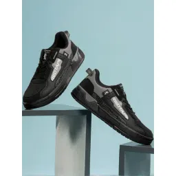 Red Tape Men's Urban Kicks Black Casual Sneakers-picture-25