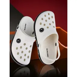 Red Tape Men's White Back Strap Clogs-picture-26