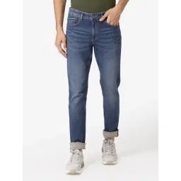 Red Tape Mid Blue Skinny Fit Jeans-picture-35